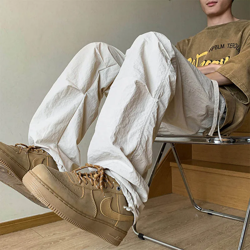 Sun Protection Qui Dry Ice Silk Men's Sports Pants Summer Thin Loose Straight Casual Trousers Street Sle Workwear Jeans
Sun Protection Qui Dry Ice Silk Men's Sports Pants Summer Thin Loose Straight Casual Trousers Street Sle Workwear Jeans