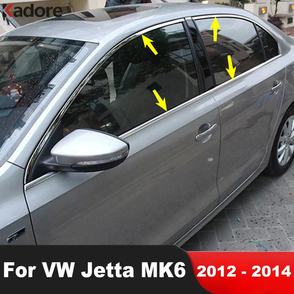 Window Frame Sill Trim For Volkswagen VW Jetta 6 MK6 2012 2013 2014 Stainless Steel Car Windows Molding Strip Accessories
Window Frame Sill Trim For Volkswagen VW Jetta 6 MK6 2012 2013 2014 Stainless Steel Car Windows Molding Strip Accessories