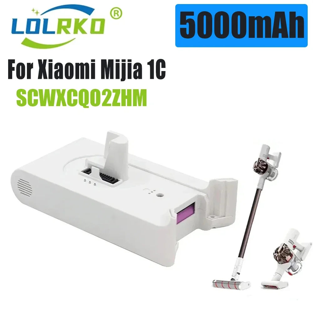 2024 new Lithium-ion Battery Pack for Xiaomi Mijia 1C 5000mAh Handheld Vacuum Cleaner Rechargeable Battery Capacity Power Supply
2024 new Lithium-ion Battery Pack for Xiaomi Mijia 1C 5000mAh Handheld Vacuum Cleaner Rechargeable Battery Capacity Power Supply