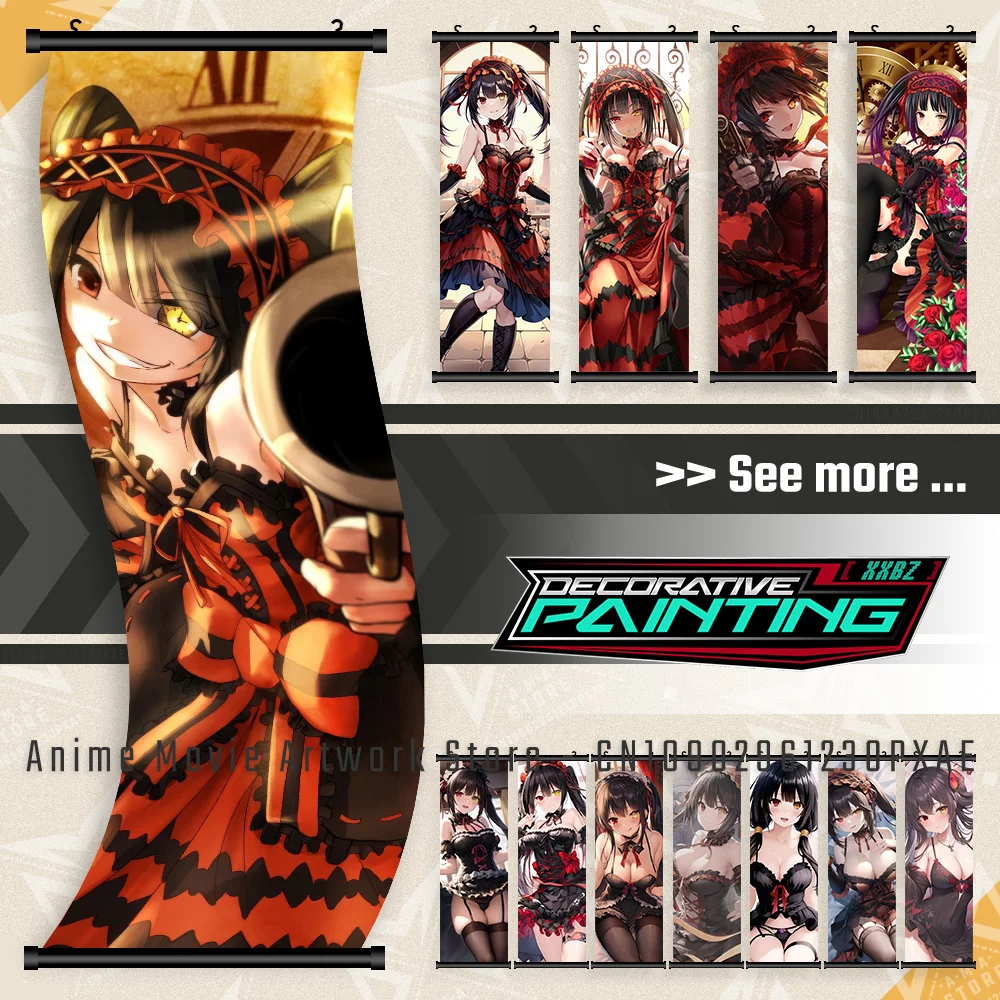 DATE A LIVE Wall Artwork Canvas Prints Hanging Painting Anime Figures Yatogami Tohka Home Decoration Pictures For Office Poster
DATE A LIVE Wall Artwork Canvas Prints Hanging Painting Anime Figures Yatogami Tohka Home Decoration Pictures For Office Poster