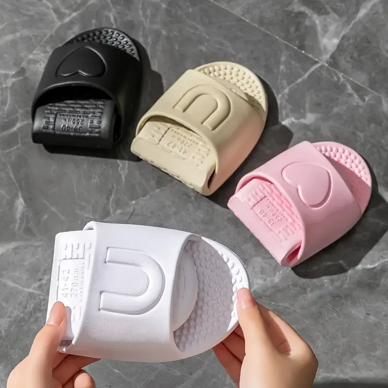 EVA Soft Foldable Slippers for Women Portable Travel Indoor Bathroom Massage Sandals Unisex Quick Dry Non Slip Flat Home Slides
EVA Soft Foldable Slippers for Women Portable Travel Indoor Bathroom Massage Sandals Unisex Quick Dry Non Slip Flat Home Slides