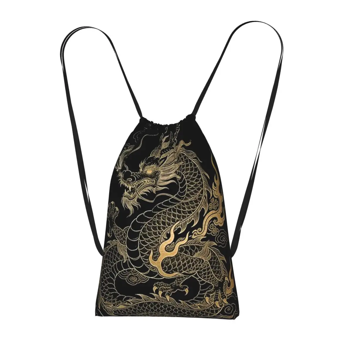 Golden Dragon Pattern Backpacks Casual Drawstring Bags Sports Bag Book Bags for Travel School
Golden Dragon Pattern Backpacks Casual Drawstring Bags Sports Bag Book Bags for Travel School