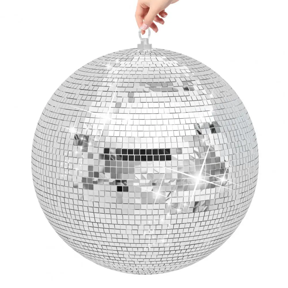 Large Disco Ball, Hanging Disco Ball, Silver Color Disco Ball, Big Ball Wedding Decoration (12/16/20Inch)
Large Disco Ball, Hanging Disco Ball, Silver Color Disco Ball, Big Ball Wedding Decoration (12/16/20Inch)