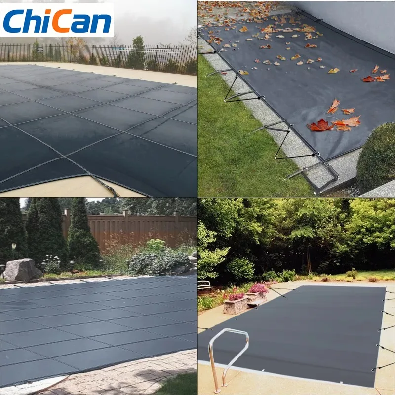 【Hot】 Pool Safety Cover 13x26 Ft In-ground PVC Rectangular Solid Charcoal Pool Covers For Swimming PoolProtection Cover
【Hot】 Pool Safety Cover 13x26 Ft In-ground PVC Rectangular Solid Charcoal Pool Covers For Swimming PoolProtection Cover