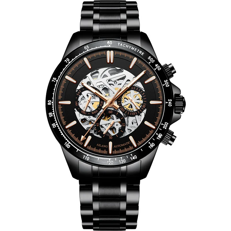 AILANG Men Watches Top Brand Luxury Personal Carving Watch Men's Stainless Steel Waterproof Watch Montre Homm Relogios Masculino
AILANG Men Watches Top Brand Luxury Personal Carving Watch Men's Stainless Steel Waterproof Watch Montre Homm Relogios Masculino