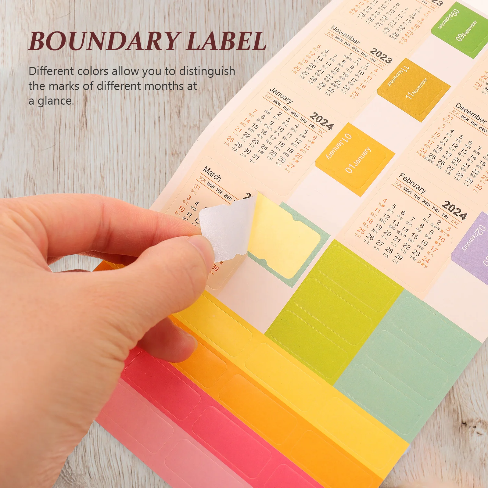 12Sets Calendar Index Stickers Monthly Tabs Colorful Planner Labels for Notepad Schedule Planning Planner Accessories
12Sets Calendar Index Stickers Monthly Tabs Colorful Planner Labels for Notepad Schedule Planning Planner Accessories