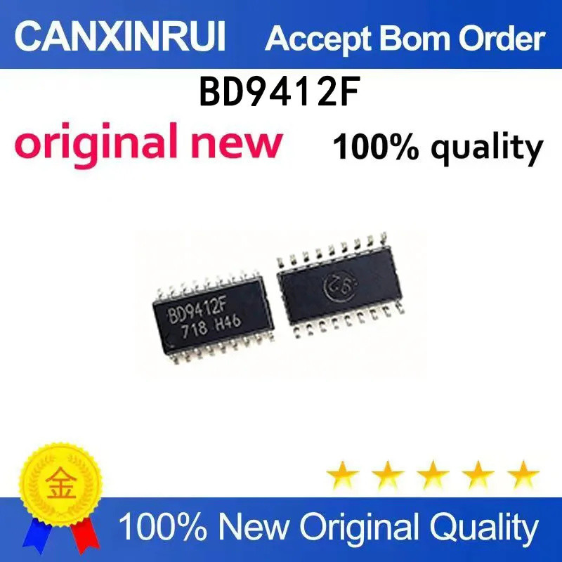 (5-100 PCS) Brand new original BD9412F patch SOP-18 current resonance LED driver genuine product
(5-100 PCS) Brand new original BD9412F patch SOP-18 current resonance LED driver genuine product