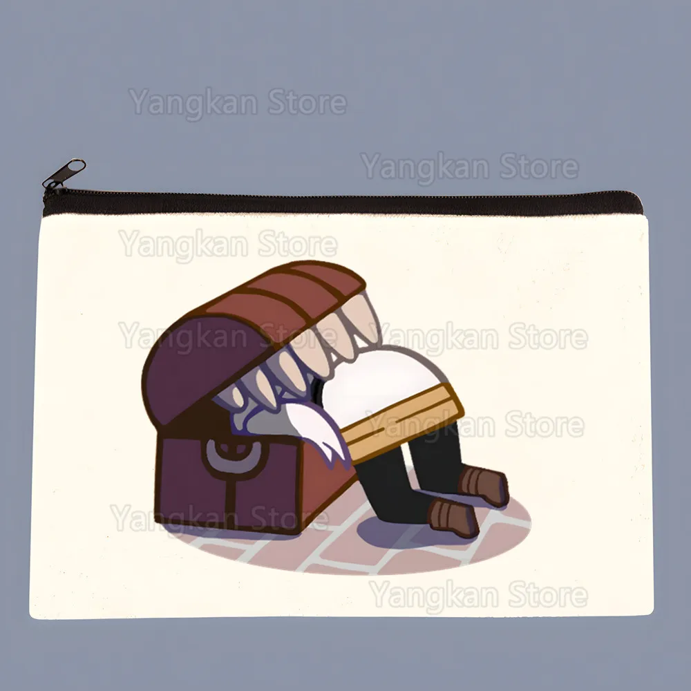 Frieren Beyond Journey's End Холщовая сумка для губной помады, парфюмерии, косметический органайзер, разные пеналы на молнии, чехол
Frieren Beyond Journey's End Холщовая сумка для губной помады, парфюмерии, косметический органайзер, разные пеналы на молнии, чехол