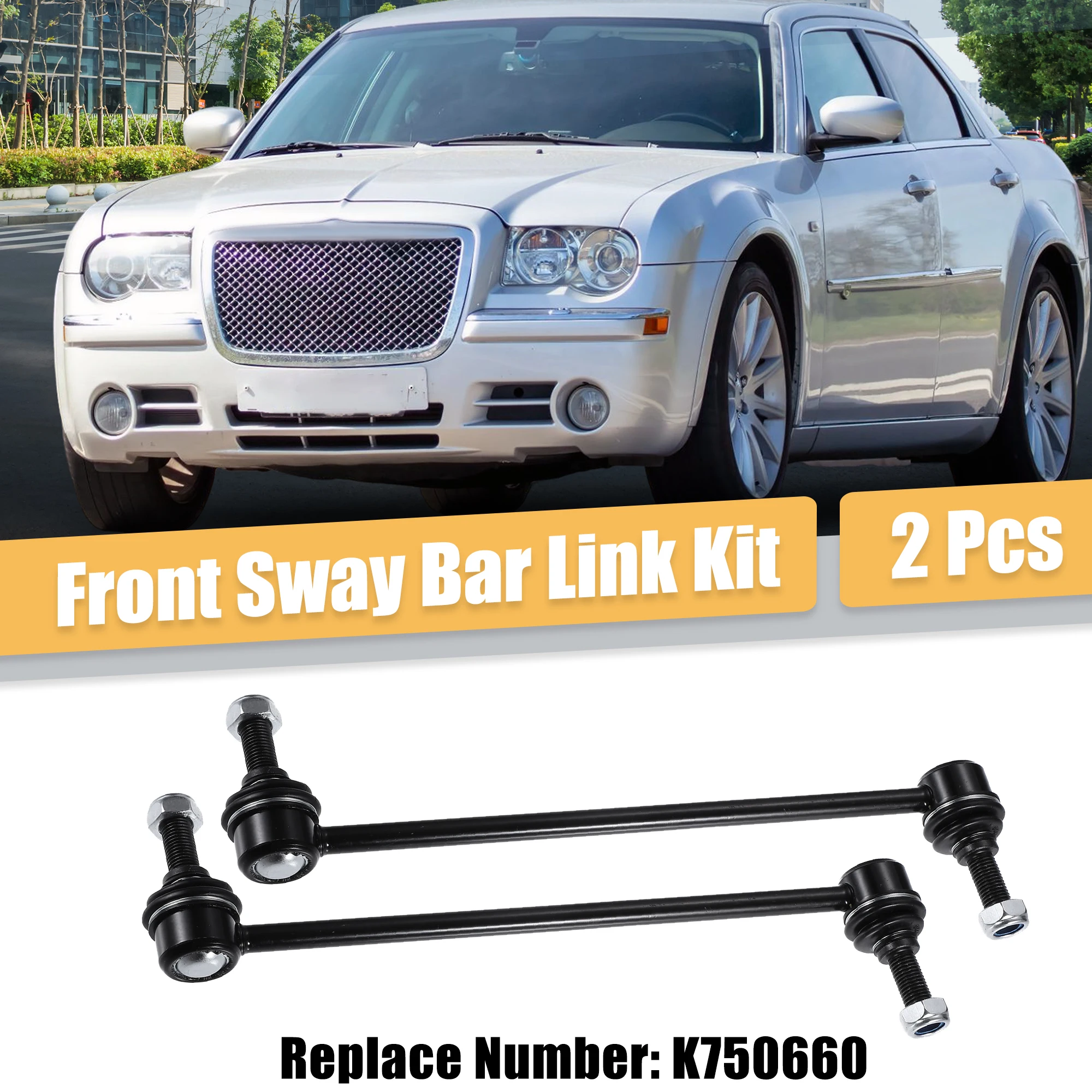 UXCELL 2pcs Front Rear Sway Bar Links No.K750660 Stabilizer End Link for Buick Regal
UXCELL 2pcs Front Rear Sway Bar Links No.K750660 Stabilizer End Link for Buick Regal