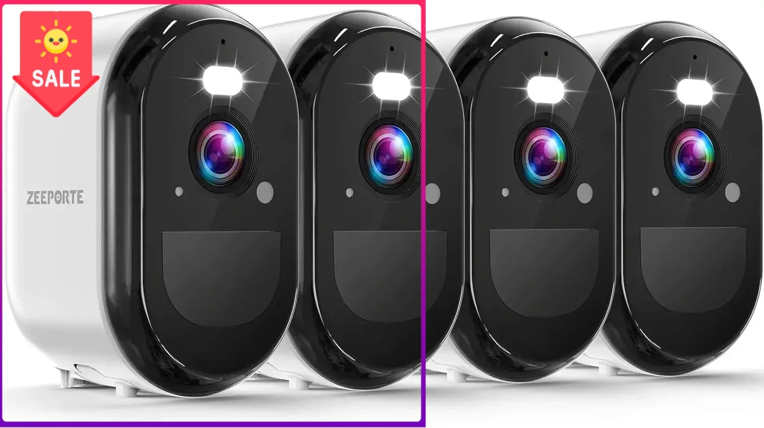 Горячие продажи: беспроводные уличные камеры видеонаблюдения 2K, Wi-Fi камеры для дома с питанием от батареи и функцией обнаружения движения с использованием ИИ.
Горячие продажи: беспроводные уличные камеры видеонаблюдения 2K, Wi-Fi камеры для дома с питанием от батареи и функцией обнаружения движения с использованием ИИ.