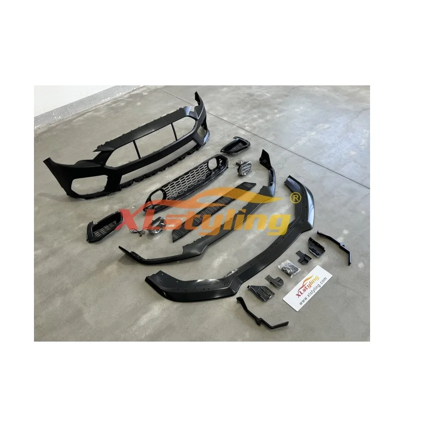 XLstyling M-c 1 Style Car Front Bumper Front Lip Grille with Lights Body Kit For Ford Mustang 2018-2022
XLstyling M-c 1 Style Car Front Bumper Front Lip Grille with Lights Body Kit For Ford Mustang 2018-2022