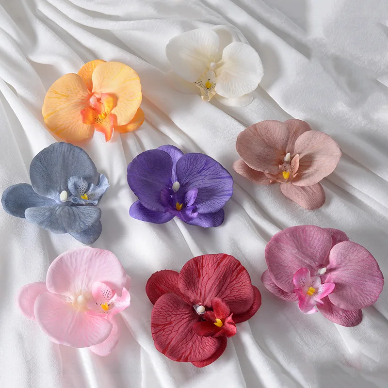 10pcs Big Silk Butterfly Orchid Heads petals Artificial Flower Head For DIY Flores Cymbidium Handmade Wedding Home Decoration
10pcs Big Silk Butterfly Orchid Heads petals Artificial Flower Head For DIY Flores Cymbidium Handmade Wedding Home Decoration