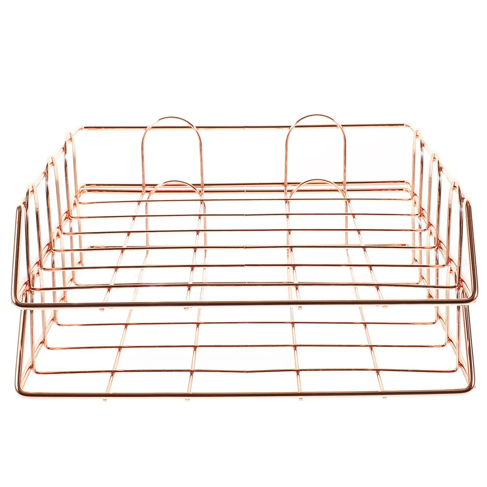 2pcs File Desk Tray Magazine Holder Metal A4 Storage Basket Rose File Organizer For Desk Iron Mesh Document Folder
2pcs File Desk Tray Magazine Holder Metal A4 Storage Basket Rose File Organizer For Desk Iron Mesh Document Folder