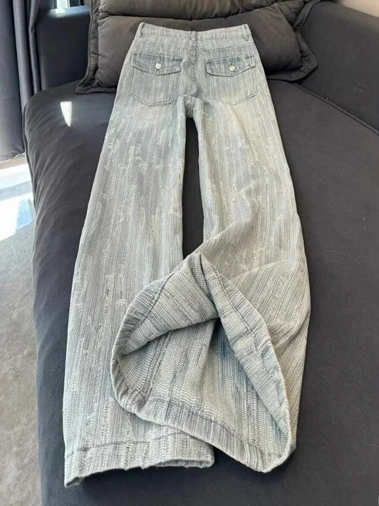 American Style Light Wash High Waist Wide Leg Jeans Women's Spring plus Size Loose Fit Bootcut Pants Casual Zipper Style
American Style Light Wash High Waist Wide Leg Jeans Women's Spring plus Size Loose Fit Bootcut Pants Casual Zipper Style