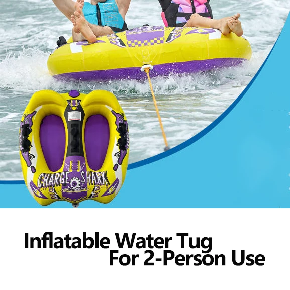 New 2-Person Inflatable Water Tug Ring with Pump + Tow Rope for Water Play & Surfing Double-Person Water Tug Ring
New 2-Person Inflatable Water Tug Ring with Pump + Tow Rope for Water Play & Surfing Double-Person Water Tug Ring