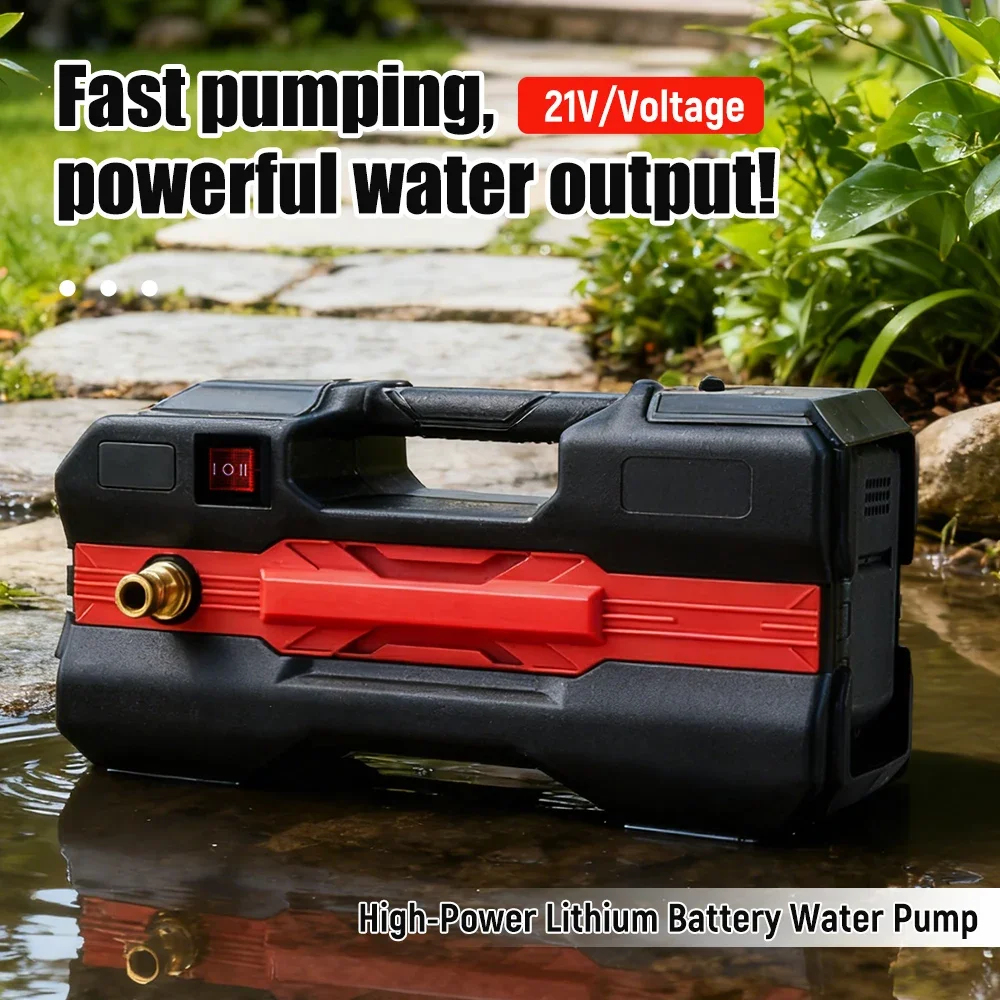 Электрический водяной насос, ирригационный насос, легкий компактный насос для полива на открытом воздухе, садовый ирригационный насос для Makita 
Электрический водяной насос, ирригационный насос, легкий компактный насос для полива на открытом воздухе, садовый ирригационный насос для Makita