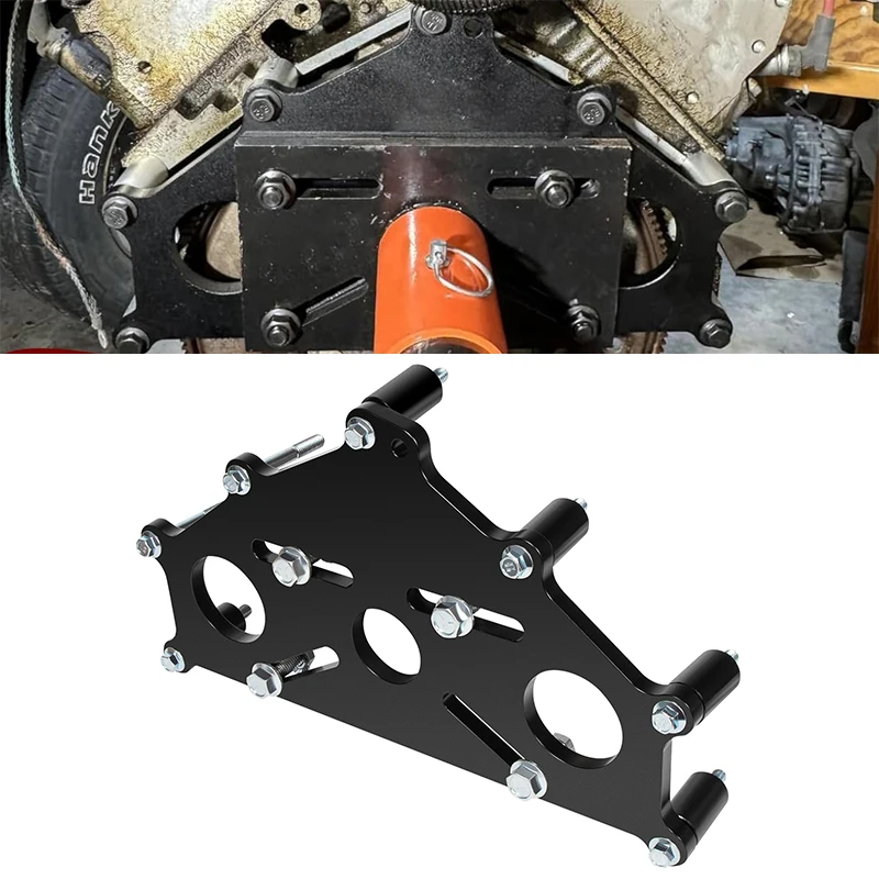 YMT Automotive Engine Safe Stand Adapter Plate For Chevy Small/Big Block and Duramax, SBC, BBC, LS, LT Series Engines
YMT Automotive Engine Safe Stand Adapter Plate For Chevy Small/Big Block and Duramax, SBC, BBC, LS, LT Series Engines