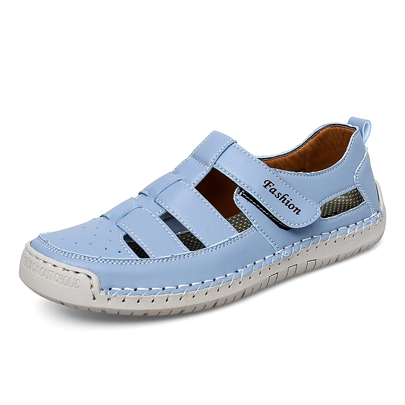 New Leather Women Sandals Bohemian Style Summer Women Shoes Fashion Gladiator Sandals Outdoor Beach Flat Casual Sandals
New Leather Women Sandals Bohemian Style Summer Women Shoes Fashion Gladiator Sandals Outdoor Beach Flat Casual Sandals