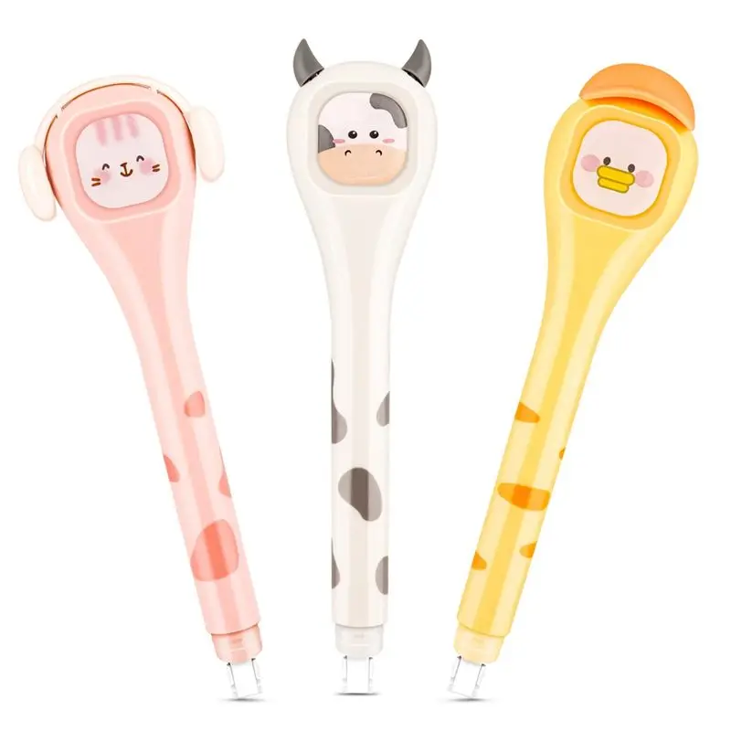 3Pcs Cute Quick Dry Japan White Out Pen Creative Correction Tape Pen With Easy To Use Kawaii Pen Applicator
3Pcs Cute Quick Dry Japan White Out Pen Creative Correction Tape Pen With Easy To Use Kawaii Pen Applicator