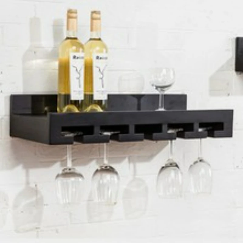 European Wall Mounted Wine Rack Storage Modern Minimalist Hanging Cabinet Wall Rack Solid Wood Wine Glass Holder Hanging Gift
European Wall Mounted Wine Rack Storage Modern Minimalist Hanging Cabinet Wall Rack Solid Wood Wine Glass Holder Hanging Gift