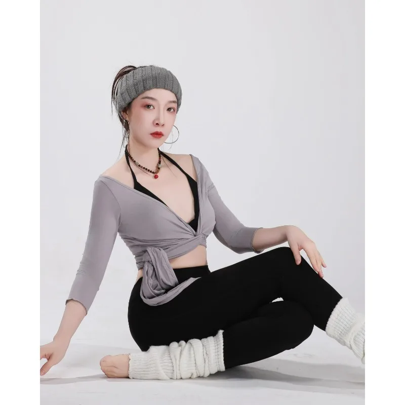Customized Extended Zip Top Belly Dance Top Yoga Pilates Workout Outfit Seven Quarter Sleeves
Customized Extended Zip Top Belly Dance Top Yoga Pilates Workout Outfit Seven Quarter Sleeves