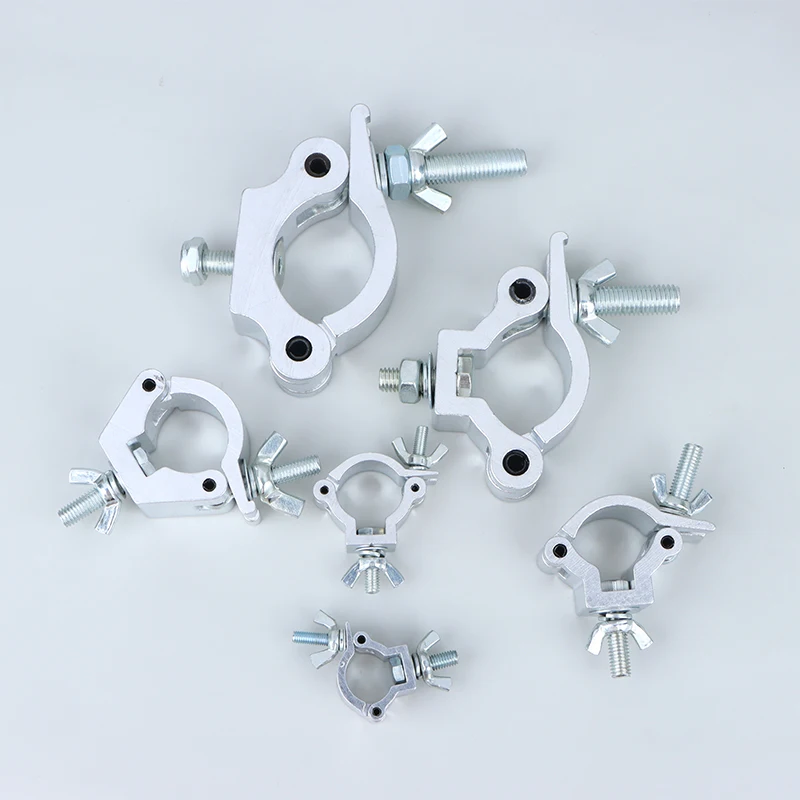Aluminum Alloy Stage Lights Truss Clamp DJ Light Clamps Hooks For LED PAR Moving Head Beam Spot Clamps
Aluminum Alloy Stage Lights Truss Clamp DJ Light Clamps Hooks For LED PAR Moving Head Beam Spot Clamps