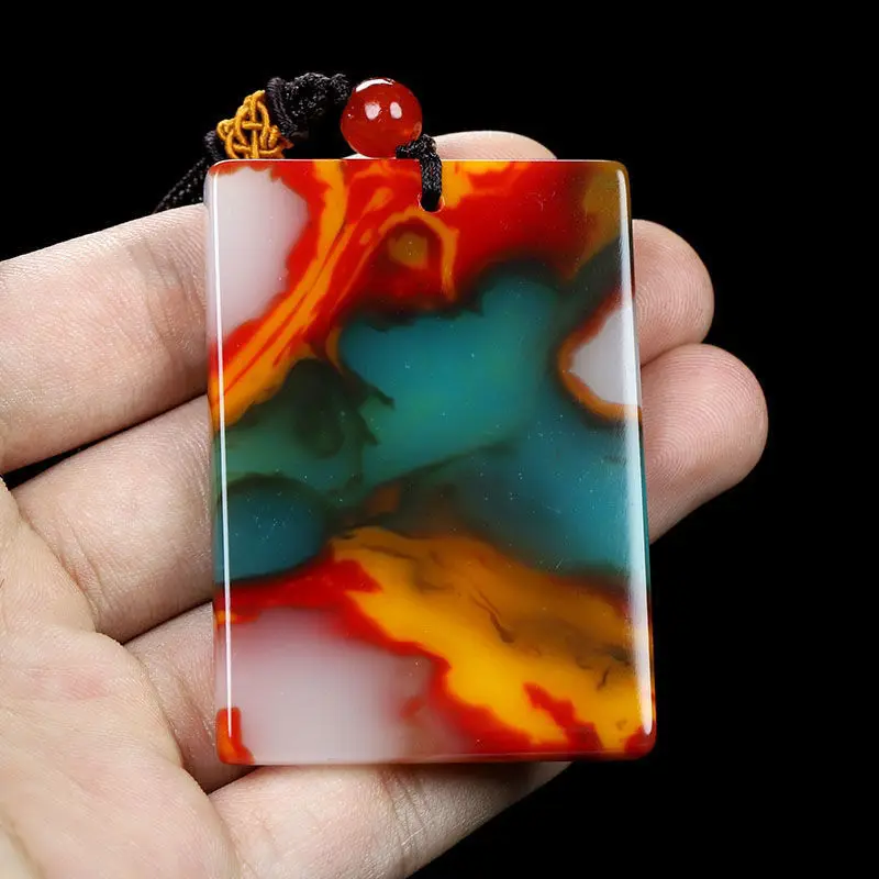 Hetian Jade, Colorful Jade, Safe and Sound Brand Pendant, Safe for Life, Men's Pendant, Neck Jewelry.
Hetian Jade, Colorful Jade, Safe and Sound Brand Pendant, Safe for Life, Men's Pendant, Neck Jewelry.