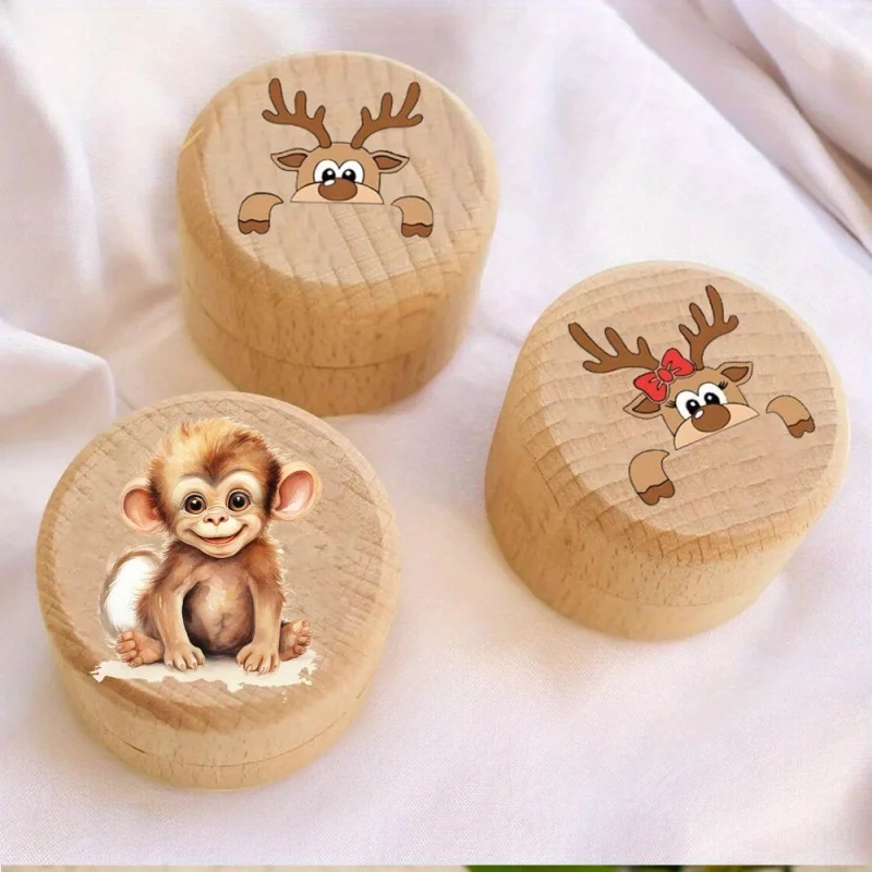 Tooth Fairy Box, Baby's First Hair Keepsake Box, Wooden Fetal Hair Collection Box tooth holder for Boys and Girls
Tooth Fairy Box, Baby's First Hair Keepsake Box, Wooden Fetal Hair Collection Box tooth holder for Boys and Girls