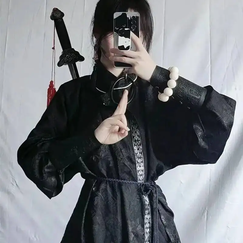 2026 chinese vintage hanfu dress men daily hanfu set ,men black ancient cosplay oriental hanfu set handsome improved hanfu set
2026 chinese vintage hanfu dress men daily hanfu set ,men black ancient cosplay oriental hanfu set handsome improved hanfu set