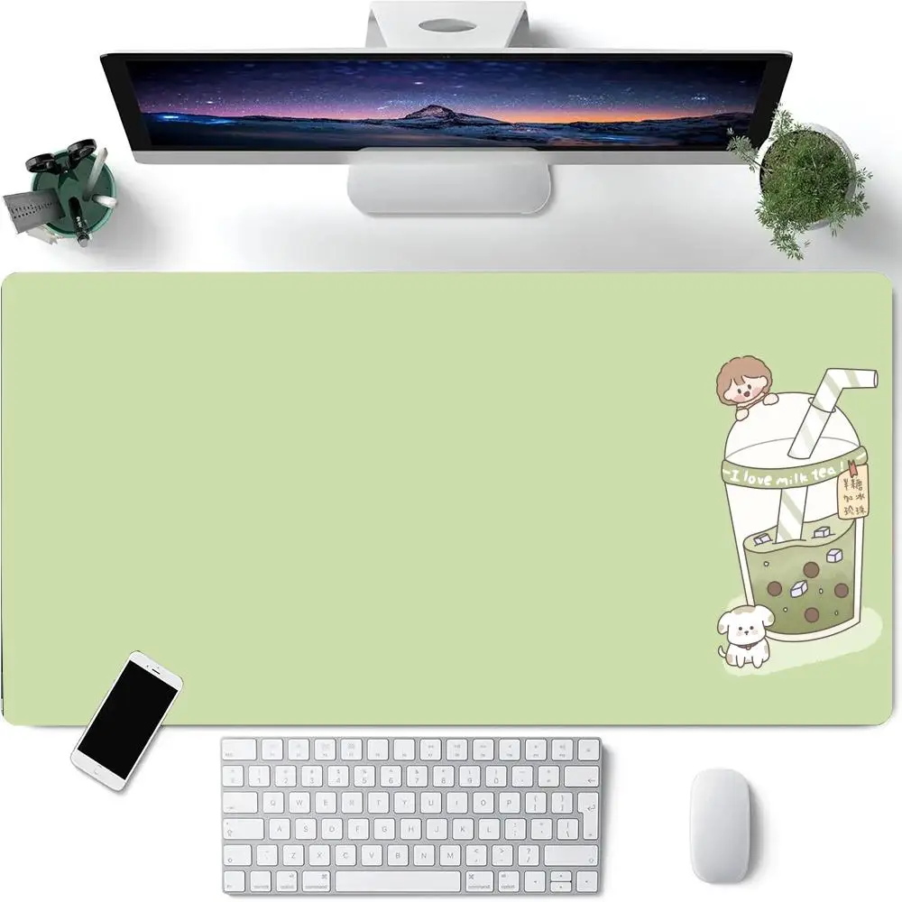 Gamer Mousepad Matcha Drink Design Mouse Pad Large Size Mouse Mat Natural Rubber Desk Rug PC Desk Mats Design Mousepads 100x50cm
Gamer Mousepad Matcha Drink Design Mouse Pad Large Size Mouse Mat Natural Rubber Desk Rug PC Desk Mats Design Mousepads 100x50cm
