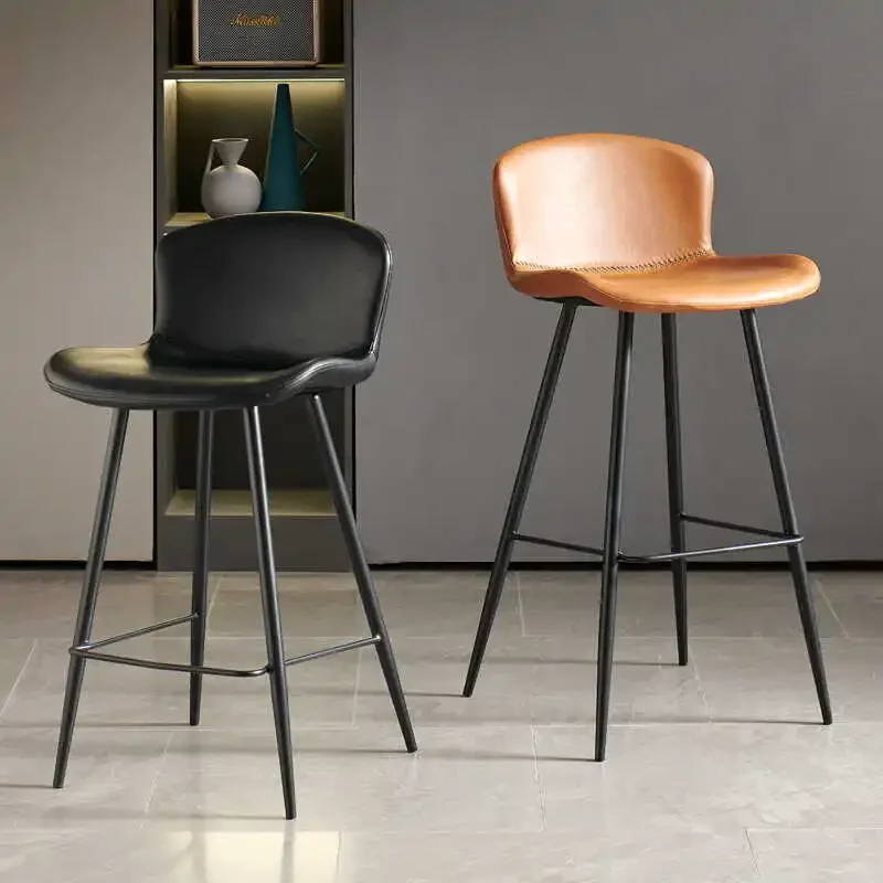 Backrest Make Up Bar Chairs Light Luxury Nordic Designer Party Ergonomic Bar Stools Apartment Adults Sillas De Bar Furniture
Backrest Make Up Bar Chairs Light Luxury Nordic Designer Party Ergonomic Bar Stools Apartment Adults Sillas De Bar Furniture