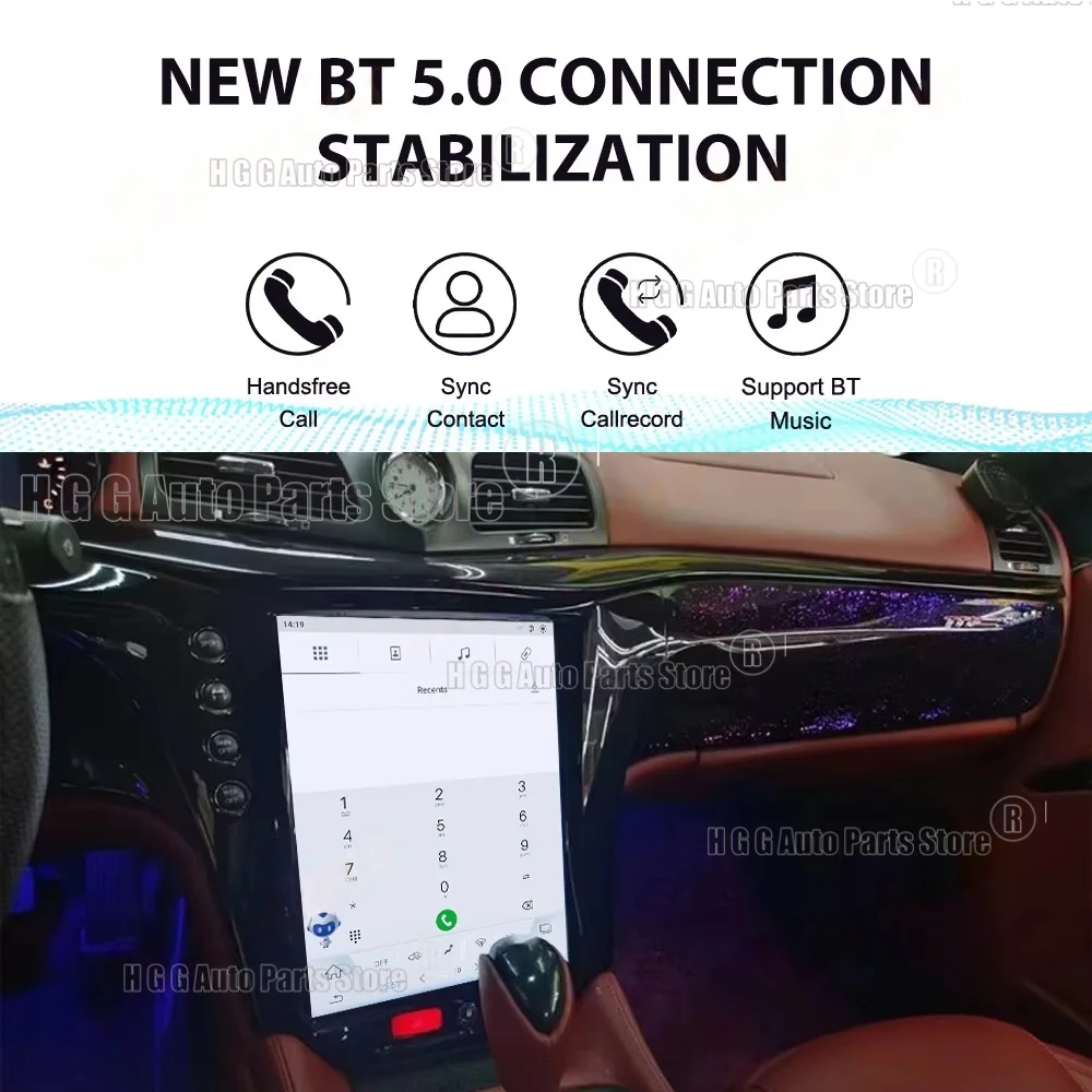 Сенсорный экран CarPlay для автомагнитолы Maserati GT 2005-2015, мультимедийный проигрыватель на Android 13, GPS-навигация, стереосистема, головное устройство
Сенсорный экран CarPlay для автомагнитолы Maserati GT 2005-2015, мультимедийный проигрыватель на Android 13, GPS-навигация, стереосистема, головное устройство