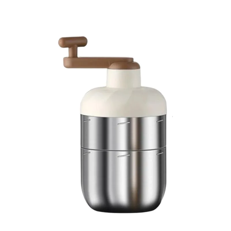 Small Hand-Cranked Ice Shaver Machine 304 Stainless Steel Snow Cone Maker with Plastic Material
Small Hand-Cranked Ice Shaver Machine 304 Stainless Steel Snow Cone Maker with Plastic Material