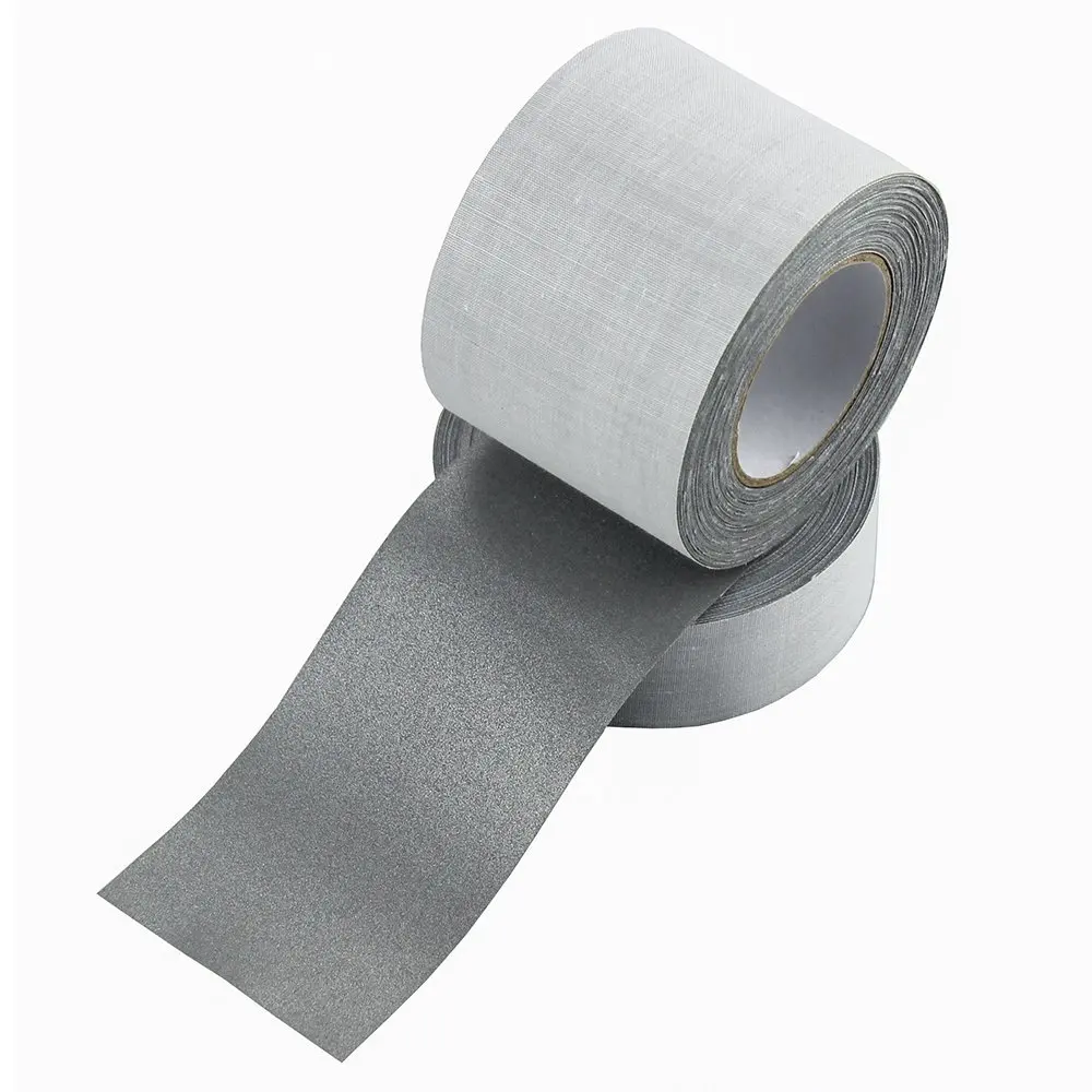 Sew On Silver Reflective Fabric Tape 50mmx10m (2" x 33') for Clothing DIY
Sew On Silver Reflective Fabric Tape 50mmx10m (2" x 33') for Clothing DIY