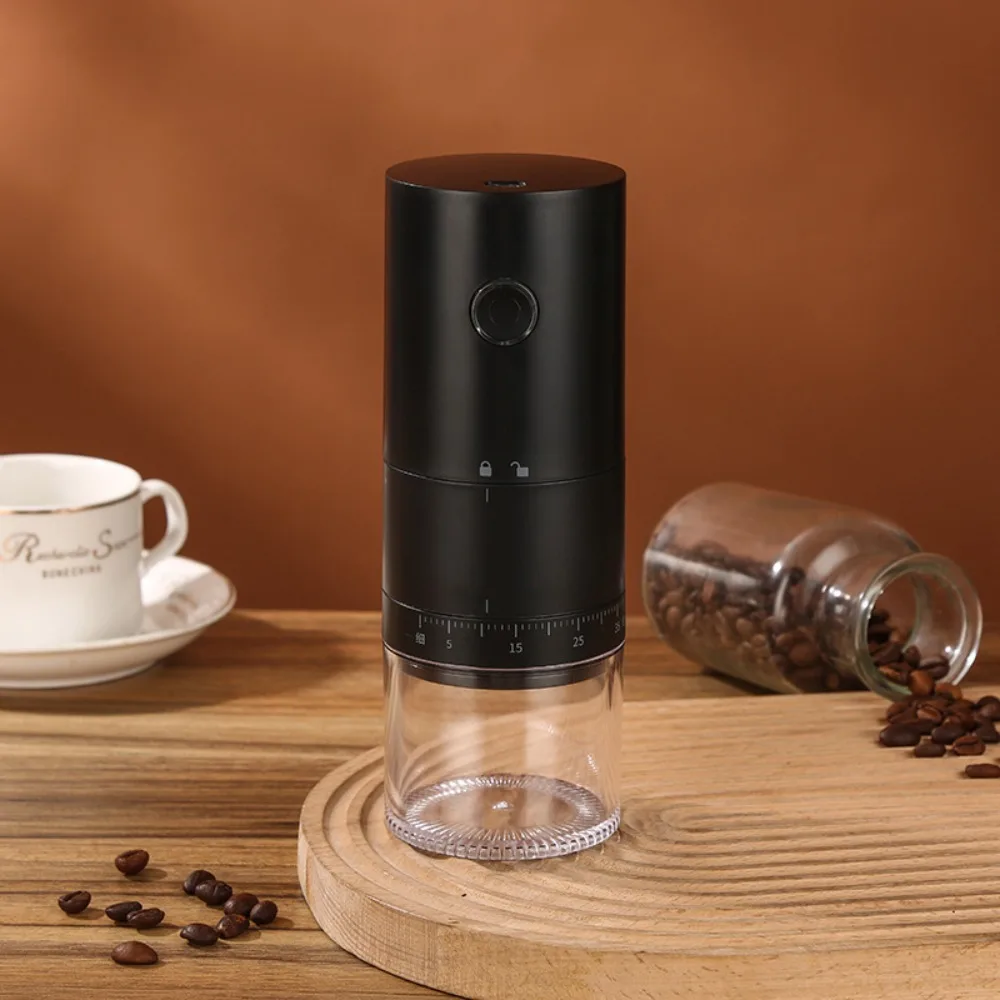 Automatic Electric Coffee Grinder Ceramic Grinding Core 1500mAh Coffee Bean Grinding Machine Wireless Mini Bean Grinder Camping
Automatic Electric Coffee Grinder Ceramic Grinding Core 1500mAh Coffee Bean Grinding Machine Wireless Mini Bean Grinder Camping