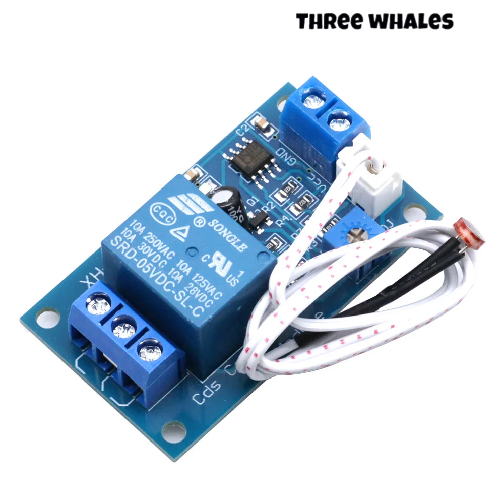 XH-M131 DC 5V / 12V Light Control Switch Photoresistor Relay Module Detection Sensor 10A brightness Automatic Control Module
XH-M131 DC 5V / 12V Light Control Switch Photoresistor Relay Module Detection Sensor 10A brightness Automatic Control Module