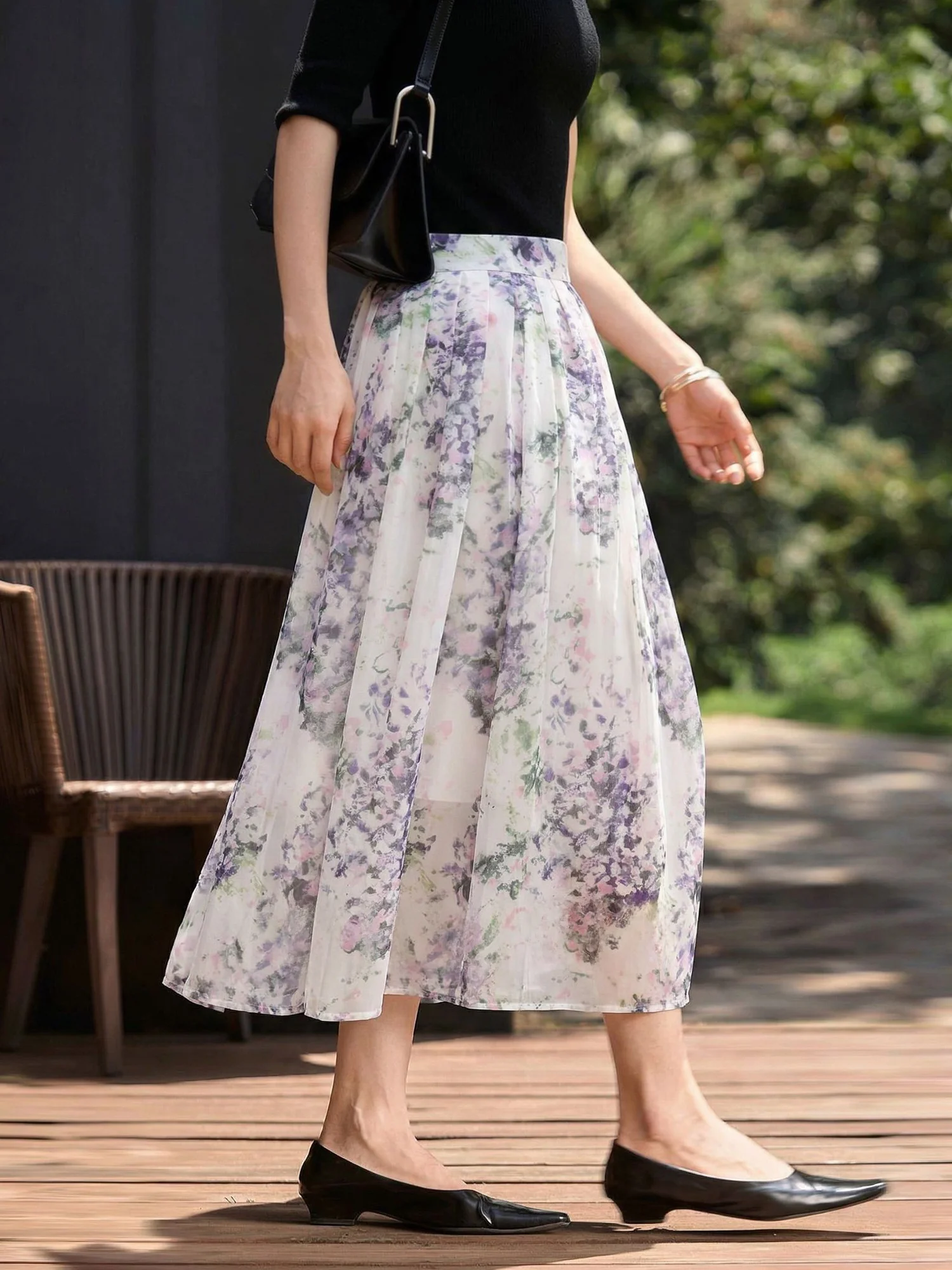 Elegant Fashion Print Half Skirt Women's Loose High Waist Midi Length Slimming Commute Skirt Polyester Fiber Daily Wear
Elegant Fashion Print Half Skirt Women's Loose High Waist Midi Length Slimming Commute Skirt Polyester Fiber Daily Wear