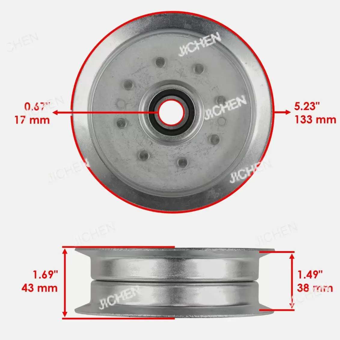 Шкив трактора GY22172, AUC17621, GY20110, GY20629, GY22082
Шкив трактора GY22172, AUC17621, GY20110, GY20629, GY22082