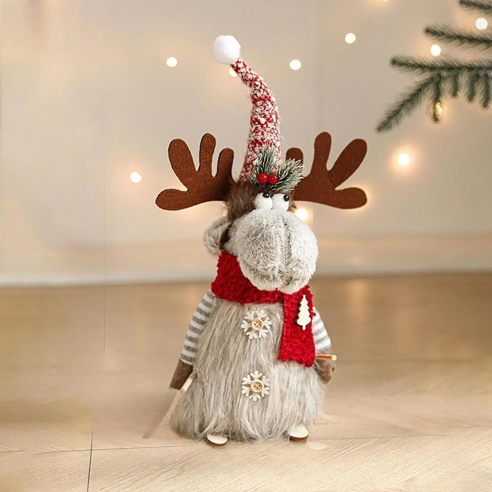 Christmas Sculpture Reindeer Statue Crafts Collection for Home Decor Tabletop
Christmas Sculpture Reindeer Statue Crafts Collection for Home Decor Tabletop