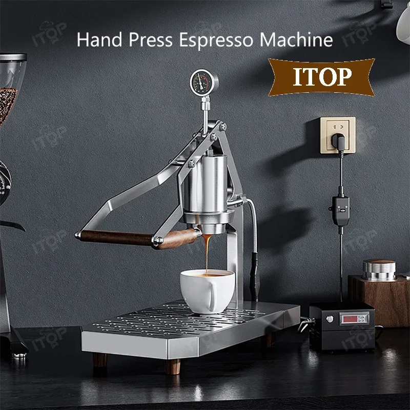 Ручная рычажная эспрессо-машина HPEM-3 с температурой, дисплеем в реальном времени, PID-управление, 9-барный экстракт кофе, корпус из нержавеющей стали
Ручная рычажная эспрессо-машина HPEM-3 с температурой, дисплеем в реальном времени, PID-управление, 9-барный экстракт кофе, корпус из нержавеющей стали