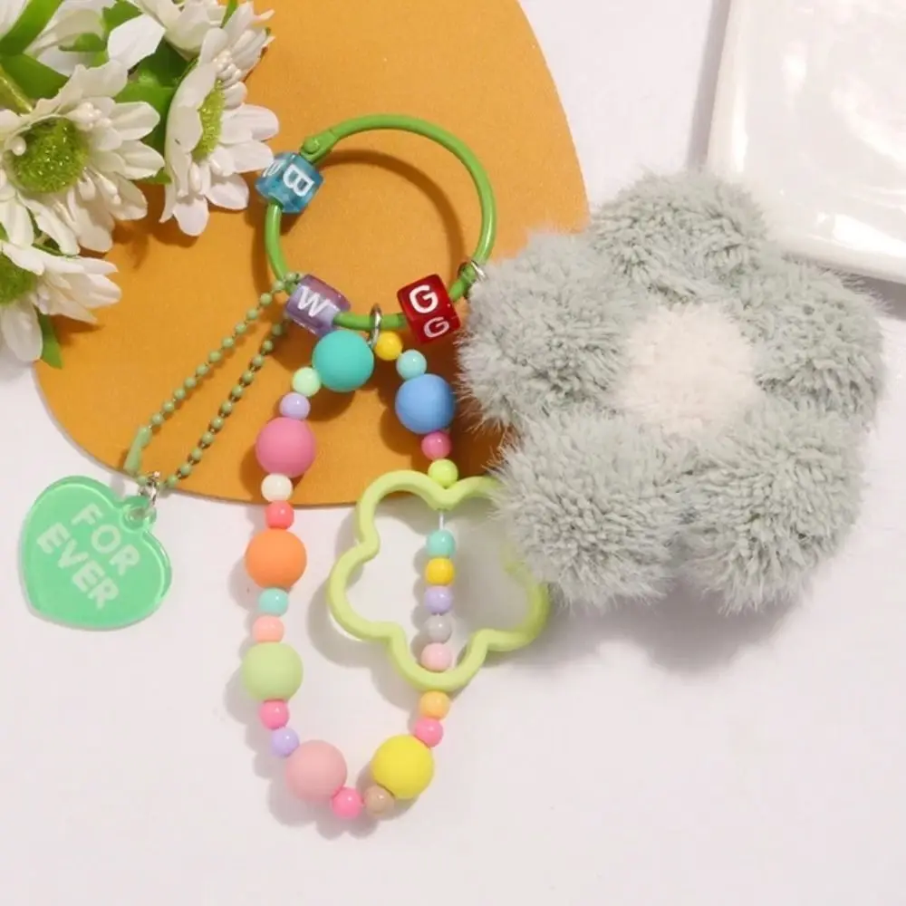 Cute Plush Flower Pendant Handmade Hanging Ornament Bag Pendant Colorful Bead Flower Keychain Bag Decoration
Cute Plush Flower Pendant Handmade Hanging Ornament Bag Pendant Colorful Bead Flower Keychain Bag Decoration