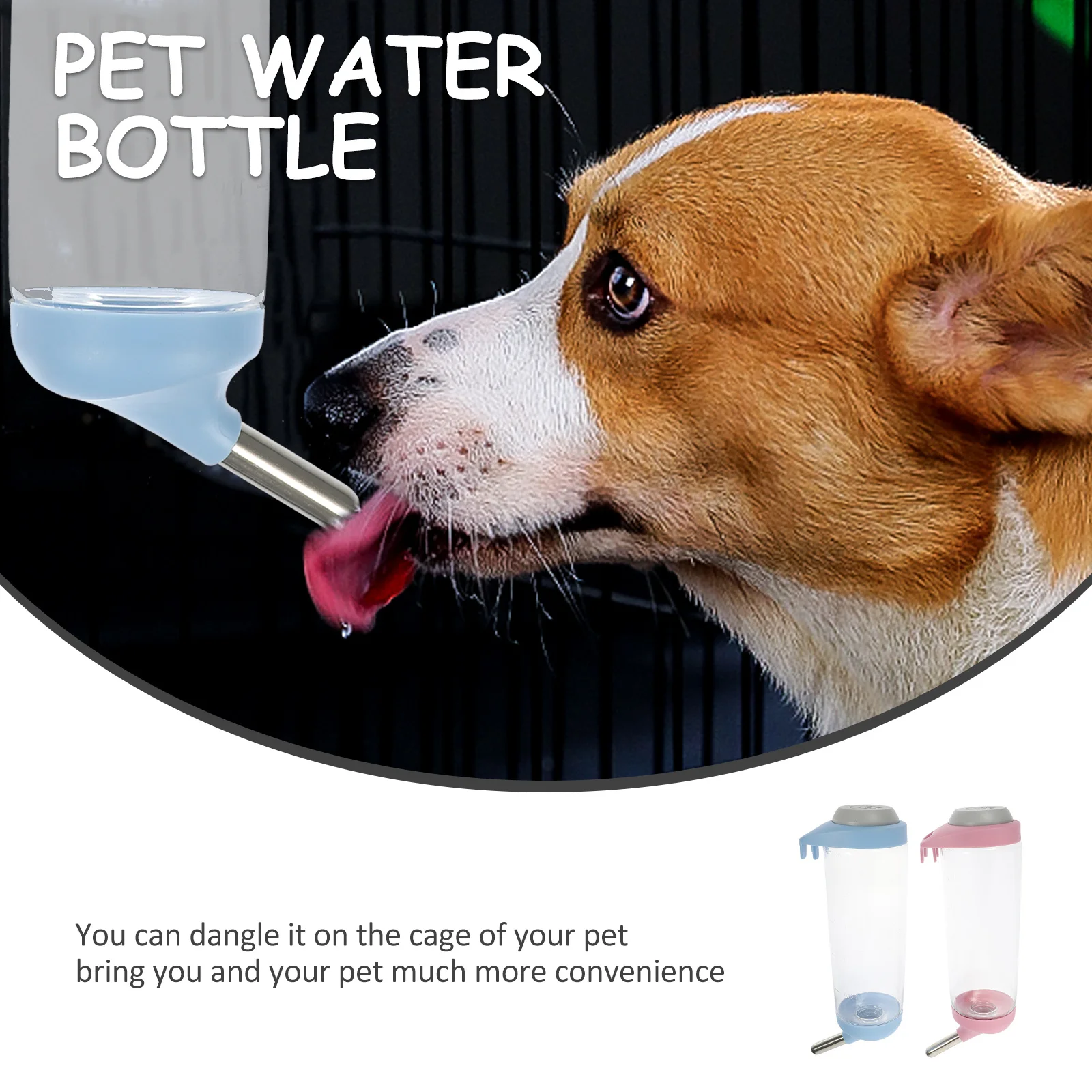 2pcs Water Feeder Hanging For Dog Cat Rabbit Cage Travel Bpa-Free Feeding Tool Water Dispenser Supplies
2pcs Water Feeder Hanging For Dog Cat Rabbit Cage Travel Bpa-Free Feeding Tool Water Dispenser Supplies