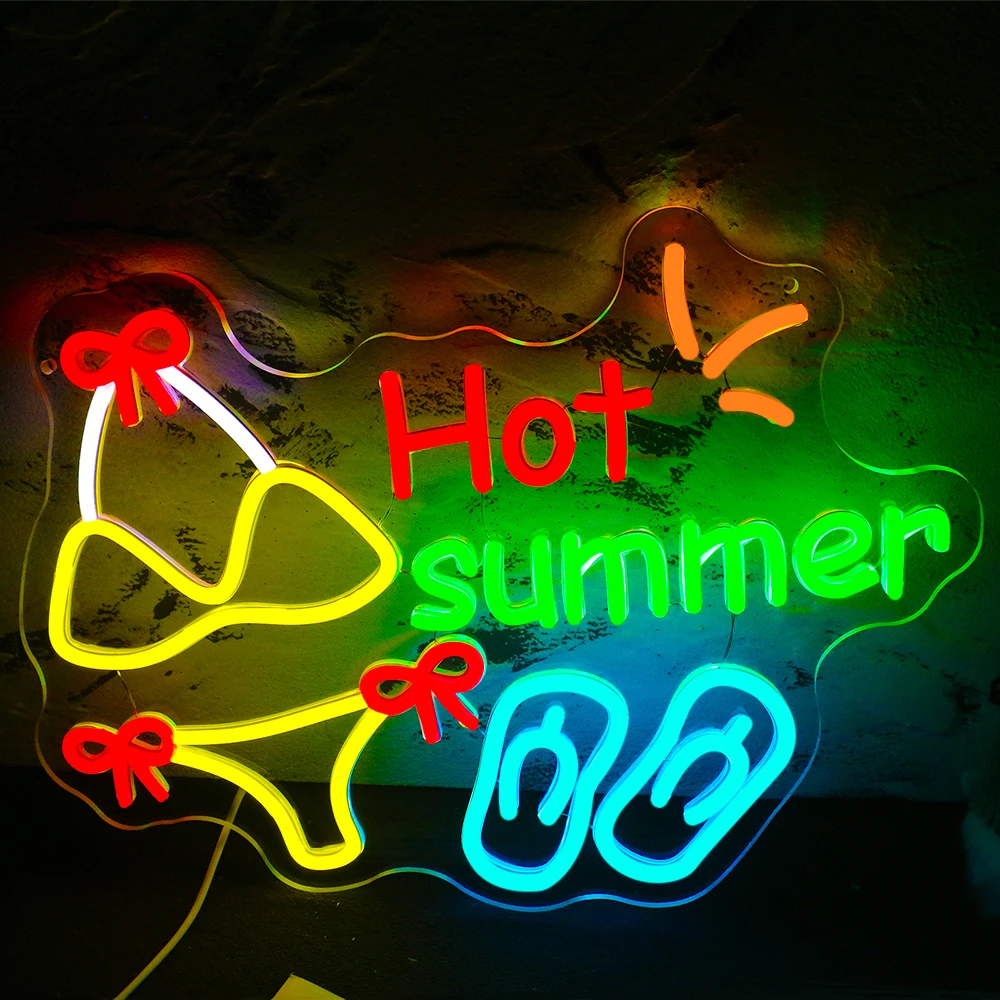HOT Summer Neon SignPowered by USB, Tropical Summer Sunrise Neon Lights for Livingroom Bedroom Bar Party Wall Decor
HOT Summer Neon SignPowered by USB, Tropical Summer Sunrise Neon Lights for Livingroom Bedroom Bar Party Wall Decor