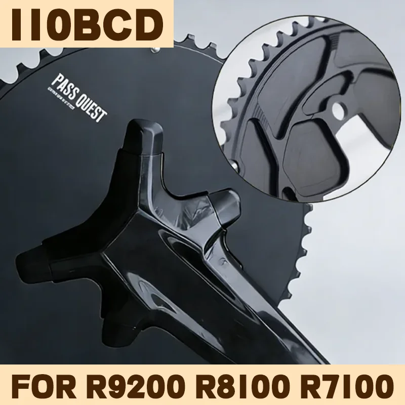 Велосипедная цепная звездочка BCD 110, 4 болта, аэродинамическая, для Shimano 105 7100 2x12 Dura Ace 9200 R8100, размеры 52, 36, 53, 39
Велосипедная цепная звездочка BCD 110, 4 болта, аэродинамическая, для Shimano 105 7100 2x12 Dura Ace 9200 R8100, размеры 52, 36, 53, 39