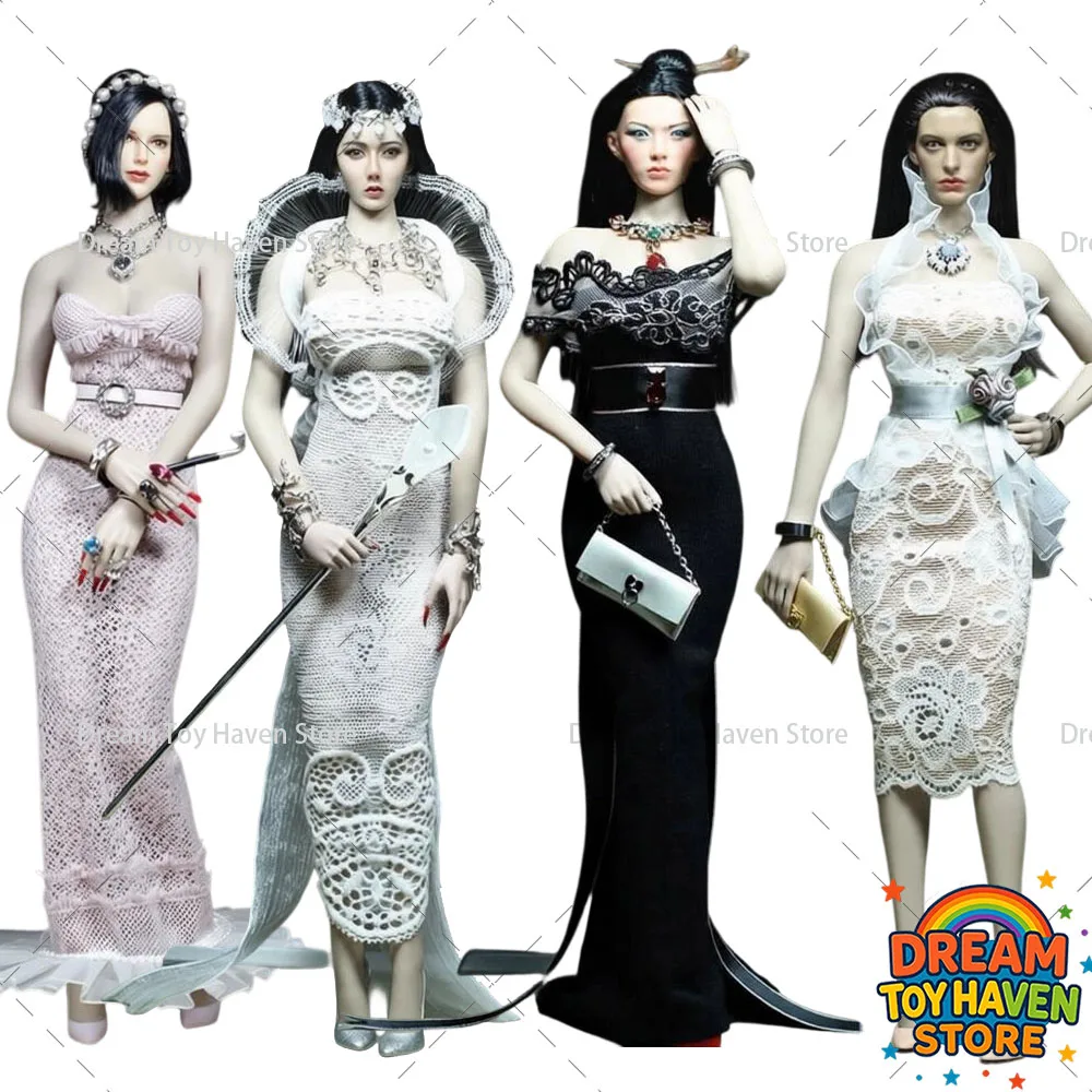 1/6 Female's Soldier Dress Elegant Strapless Evening Gown Lace Skirt Accessory Fit 12Inch TBL PH Action Figure Model Dolls
1/6 Female's Soldier Dress Elegant Strapless Evening Gown Lace Skirt Accessory Fit 12Inch TBL PH Action Figure Model Dolls