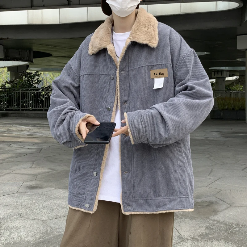 Thickened Corduroy down Jacket Men's Winter Oversize Trendy Vintage Cotton Coat Bread Shape Quilted Zipper Clean Fit Casual S...
Thickened Corduroy down Jacket Men's Winter Oversize Trendy Vintage Cotton Coat Bread Shape Quilted Zipper Clean Fit Casual S...