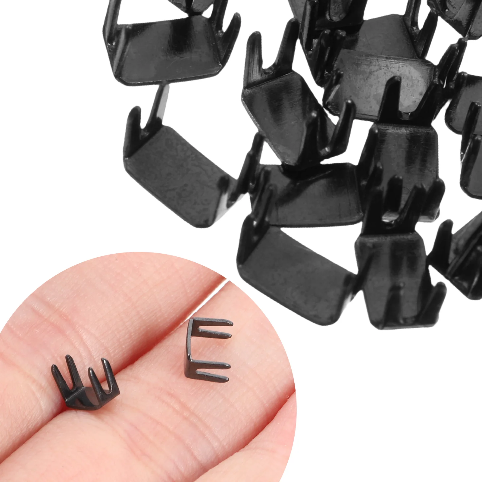 20 Pcs Metal Zipper Stopper Clothes Repair Zippers Iron Replacement for Kit Universal Fixer
20 Pcs Metal Zipper Stopper Clothes Repair Zippers Iron Replacement for Kit Universal Fixer