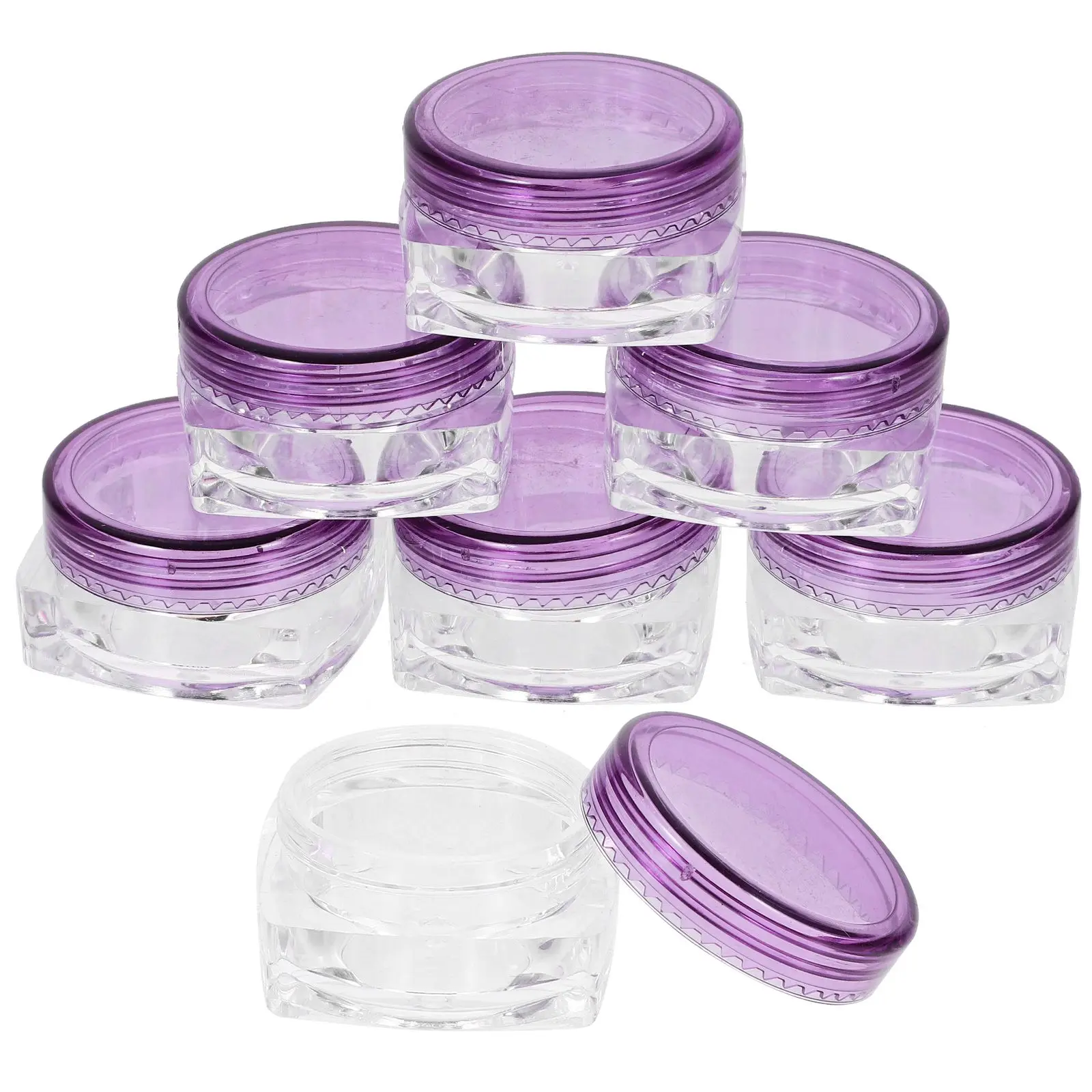 24Pcs 5g Rose Pink Mini Square Cream Jars Plastic Containers Travel Size Refillable Empty Face Jars Storage Solutions
24Pcs 5g Rose Pink Mini Square Cream Jars Plastic Containers Travel Size Refillable Empty Face Jars Storage Solutions