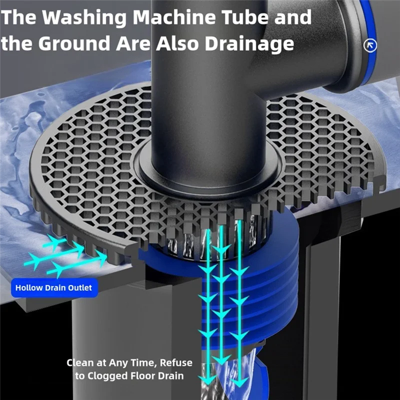 ABHB-Universal Washing Machine Floor Drain Sink Sewer Washroom Accessories Hose Adapter
ABHB-Universal Washing Machine Floor Drain Sink Sewer Washroom Accessories Hose Adapter