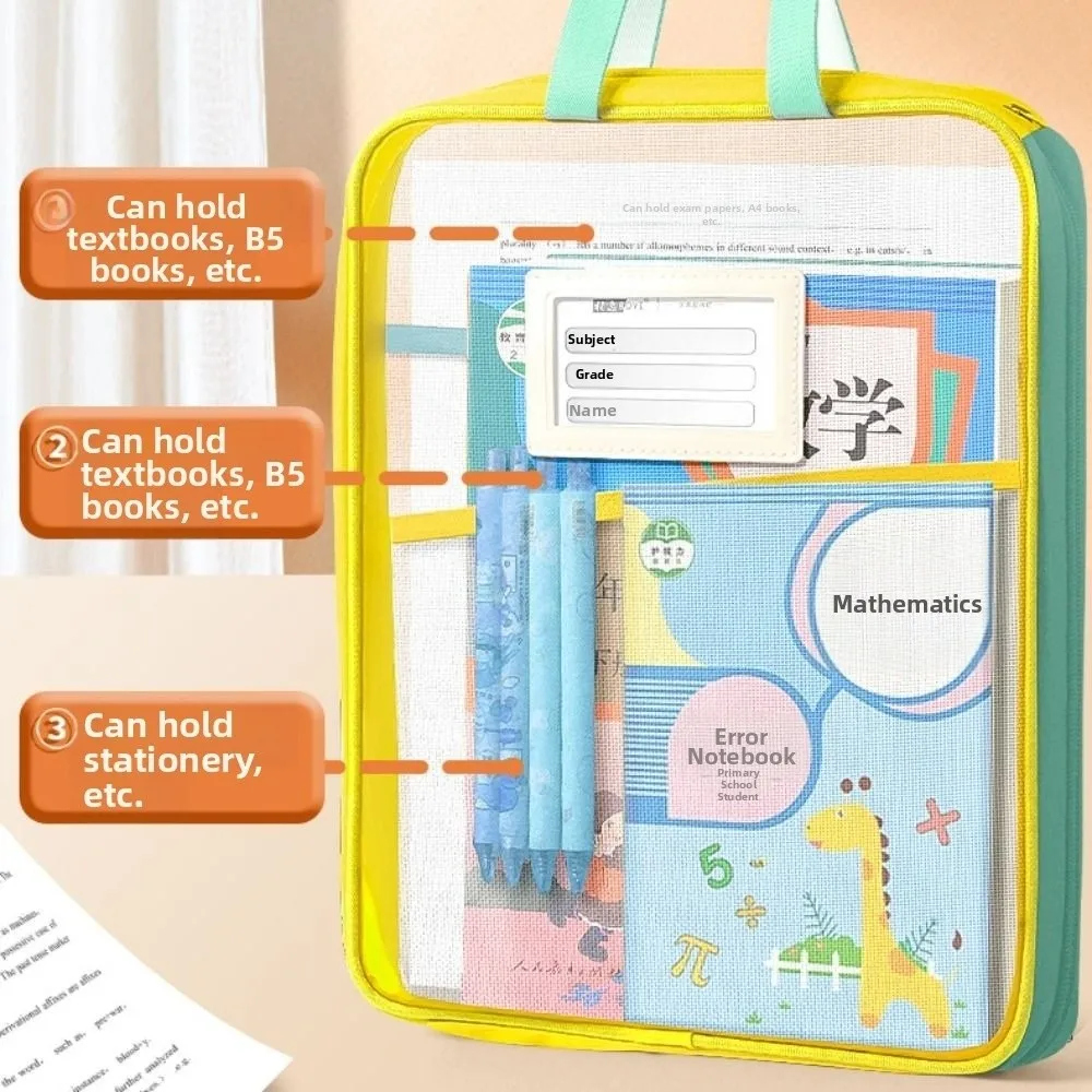 Dopamine Test Paper Storage Bag 3Layer Large Capacity Document Bag Dustproof Multifunctional Transparent A4 Handbag
Dopamine Test Paper Storage Bag 3Layer Large Capacity Document Bag Dustproof Multifunctional Transparent A4 Handbag